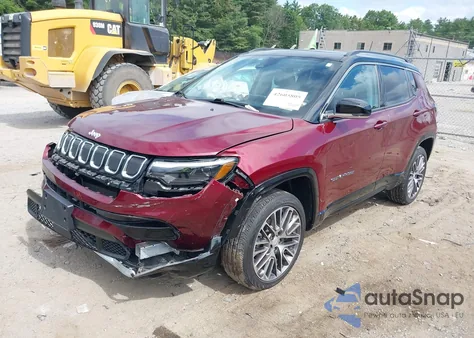 2022 Jeep Compass Limited 4X4 из США, поврежденный, VIN 3C4NJDCB3NT107464